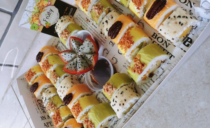 סושי פירות ושוקולד ~ פרוטי סטייל